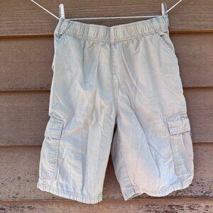 Boys Cargo Shorts Size 16 Place Adjustable Waist Khaki Cotton Casual Outdoor Wea